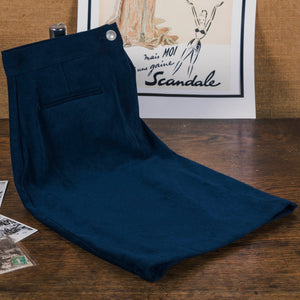 Jupe courte bleu marine