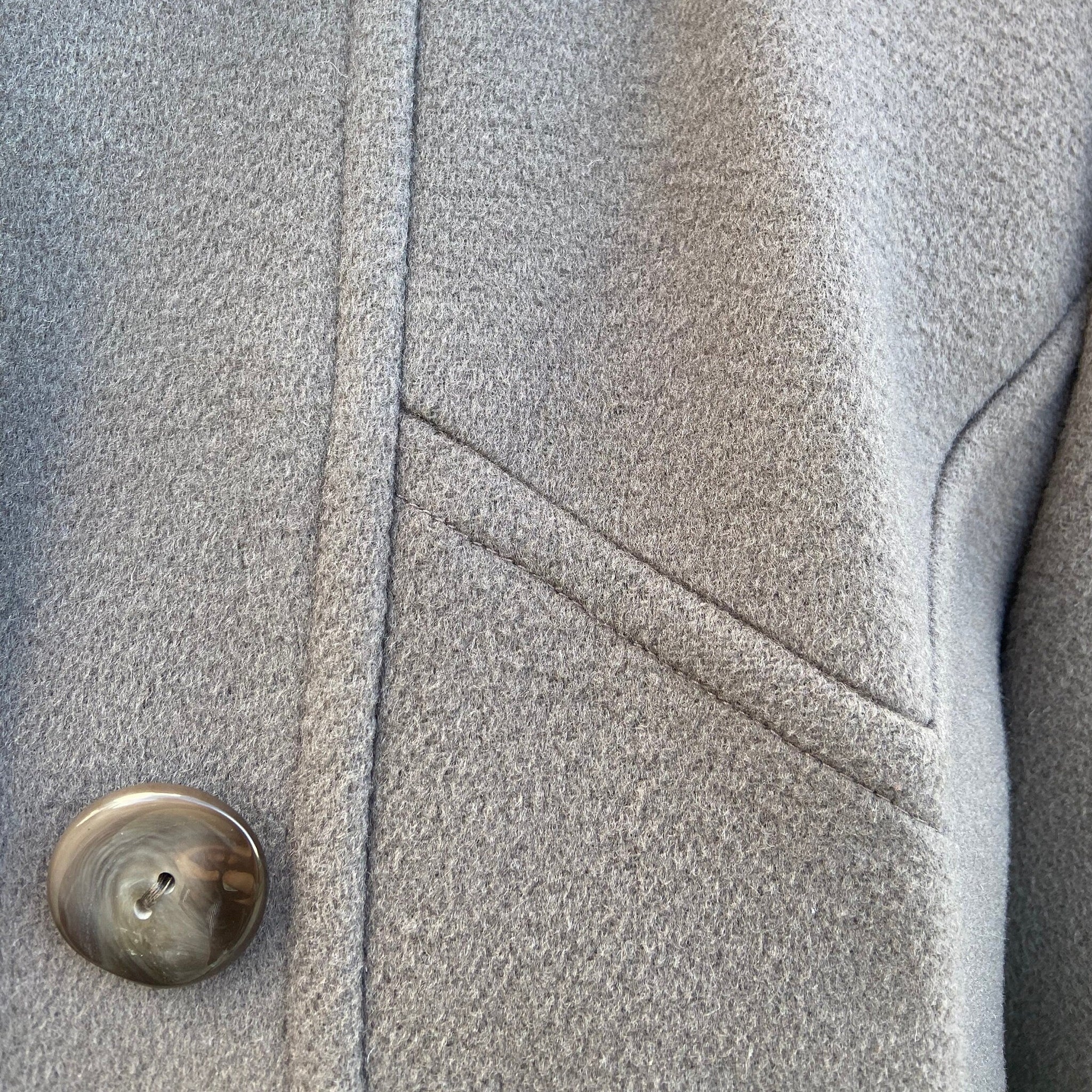 Manteau long en laine - Made in France