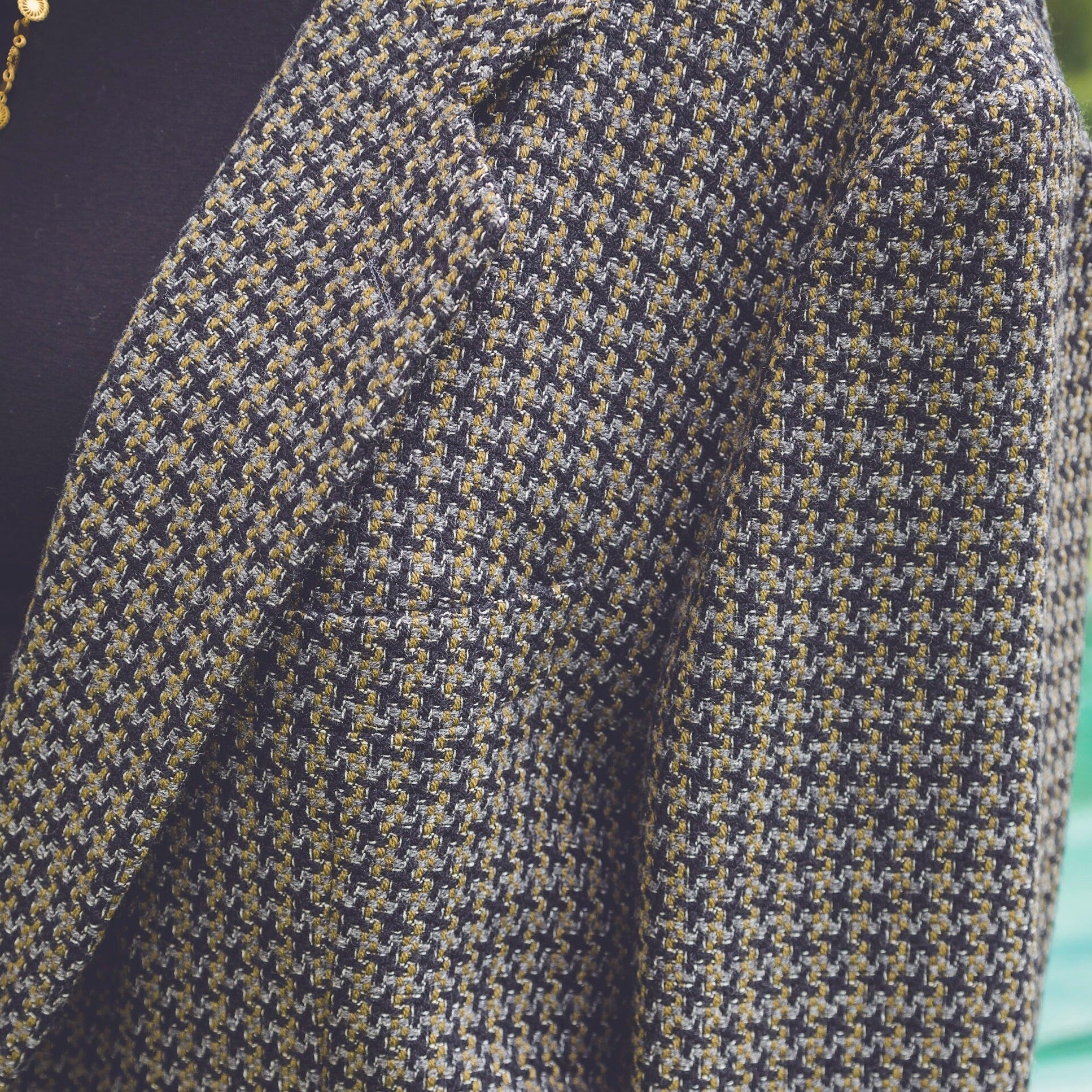 HUGO BOSS Veste blazer homme oversize en tweed - Made in France