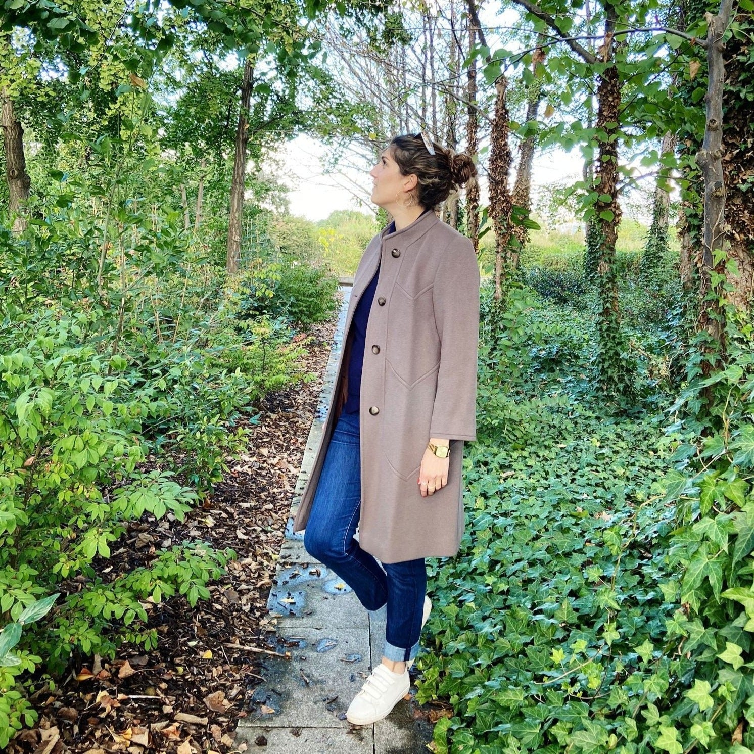 Manteau long en laine - Made in France